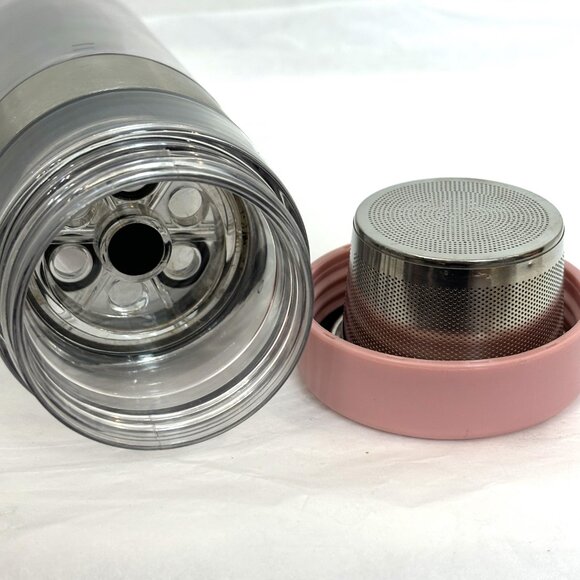 Romaunt Twist Valve Tea Infuser Bottle Travel Tumbler - Picture 5 of 10